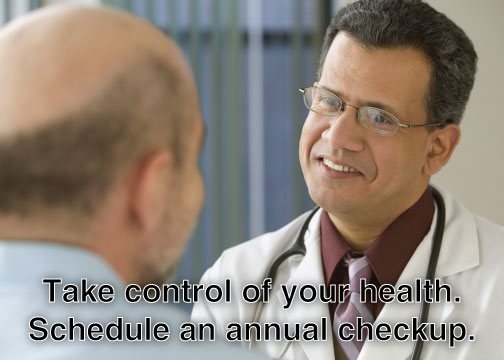 Scedule an annual checkup