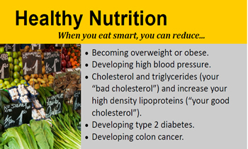 Healthy Nutrition information