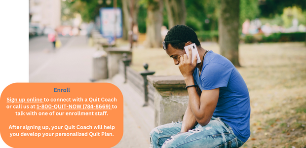 enroll and sign up online to connect with a quit coach