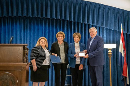 SCSEP Host Agency of the year award presentation