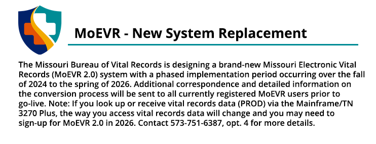 MoEVR - New System Replacement