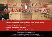 Keep listeriosis out of your kitchen