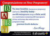 Prevent birth defects