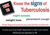 Know the signs of tuberculosis