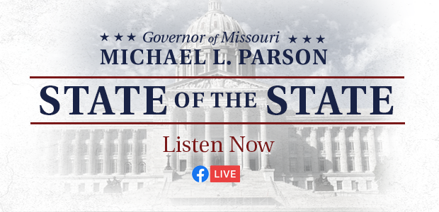 State of the State address at 3pm today