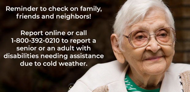 elderly during cold weather