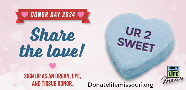 sign up as an organ, eye and tissue donor