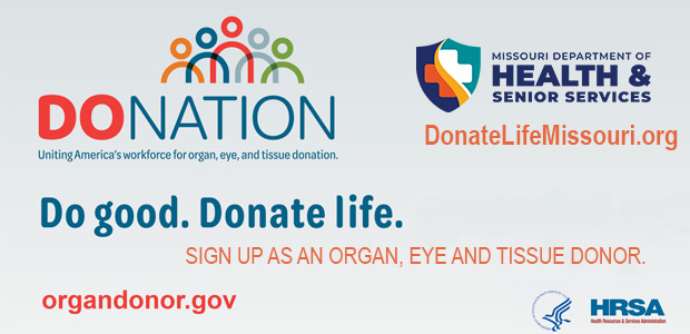 Do Good, Donate Life, Sign up as an organ, eye and tissue donor