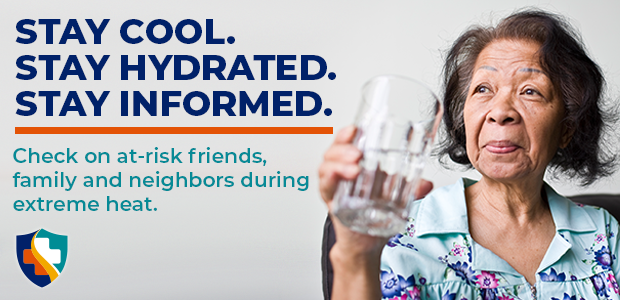 Stay Cool this Summer - Check on Neighbors and Relatives