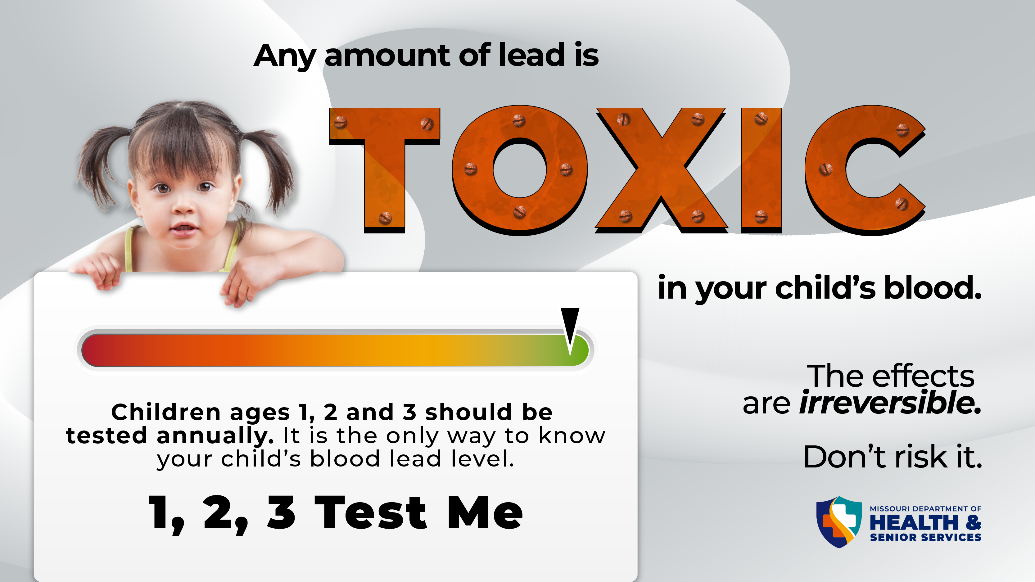 1, 2, 3 Test Me Social Toolkit | Lead Prevention | Health & Senior