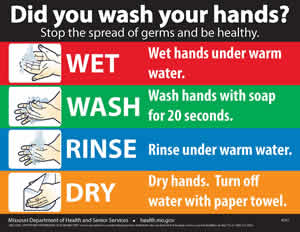 Hand Washing Chart Free Printable