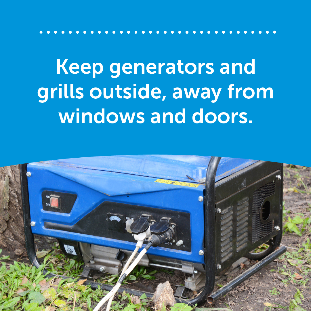 Carbon Monoxide Awareness Month Twitter message