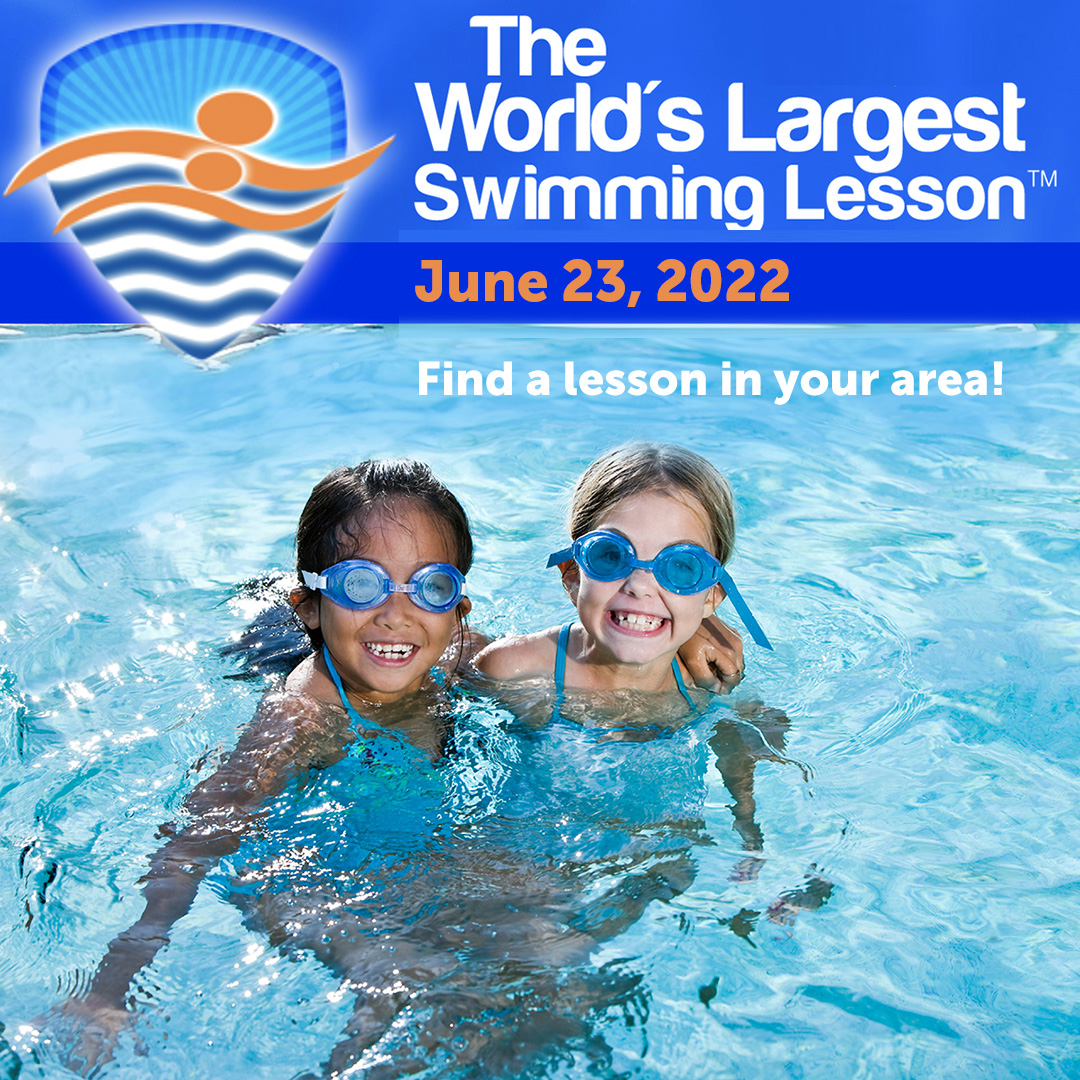World’s Largest Swimming Lesson facebook message