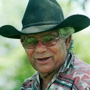 Man wearing a cowboy hat