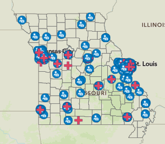 maternal care provider map