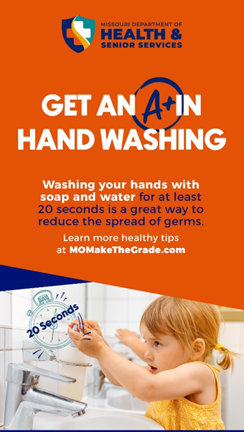 get an A in handwashing