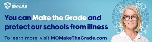 you can make the grade and protect our schools from illness