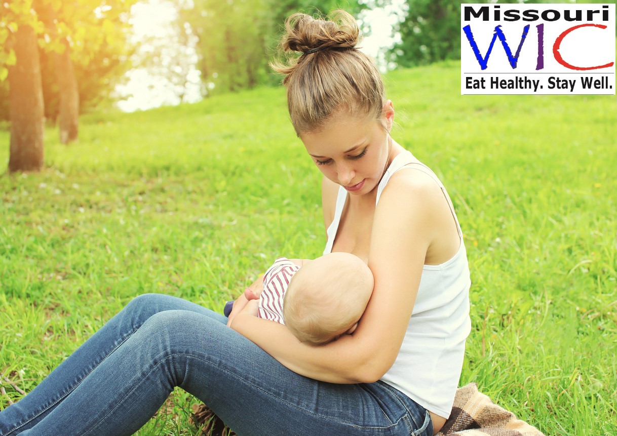 woman breastfeeding baby image 3