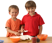 kids cooking