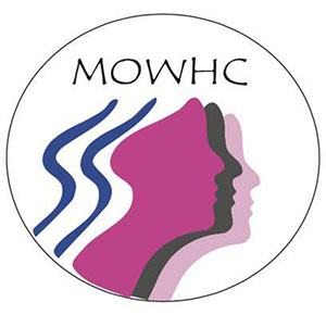 Missouri Women's Health Council with outline of a woman's face