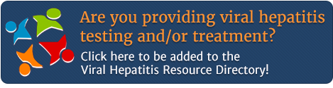 Click to be added to the Viral Hepatitis Resource Directory
