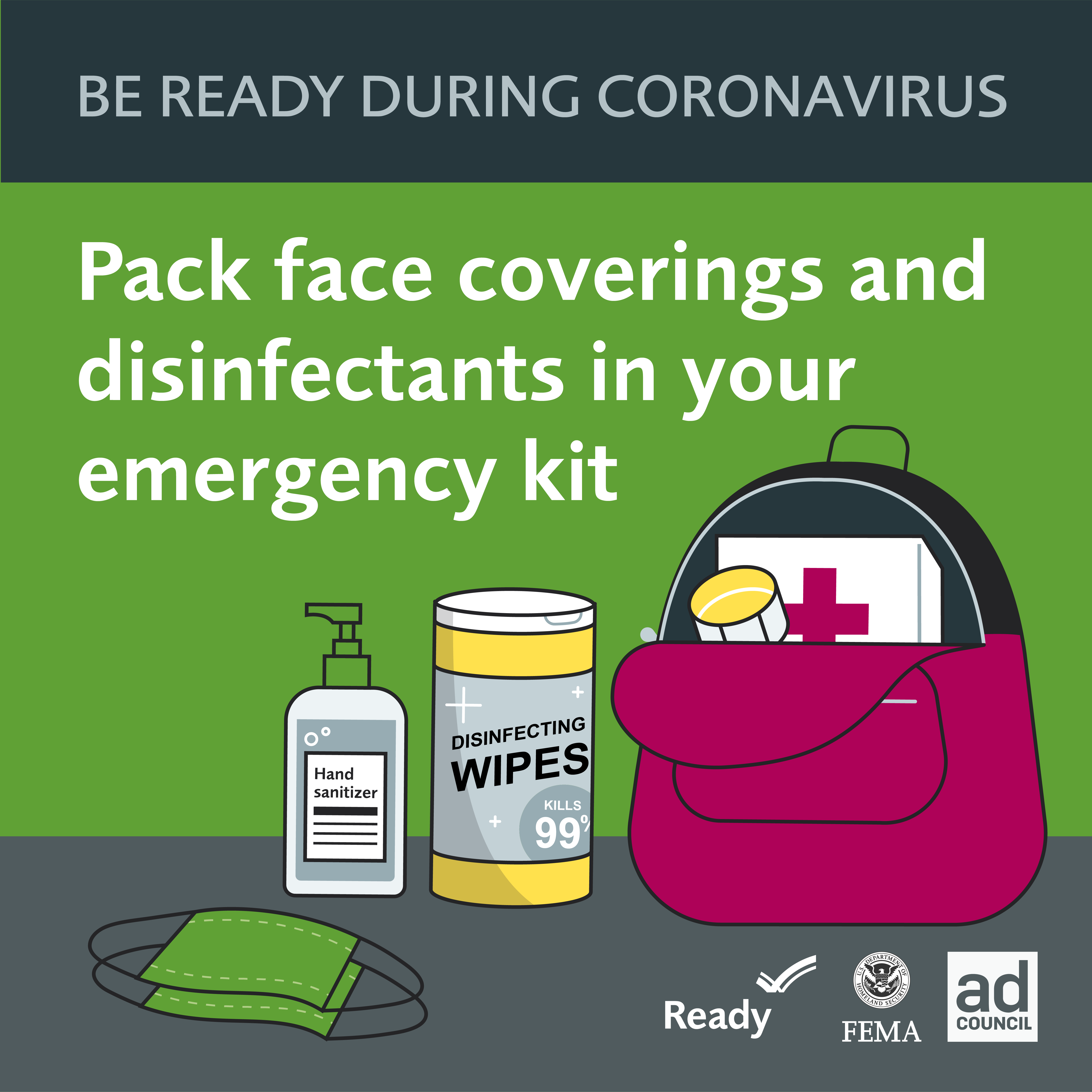 Be Ready During Coronavirus Toolkit graphic