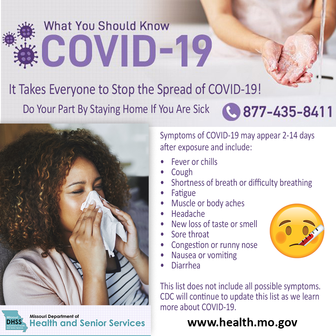 stay home if you are sick - covid 19