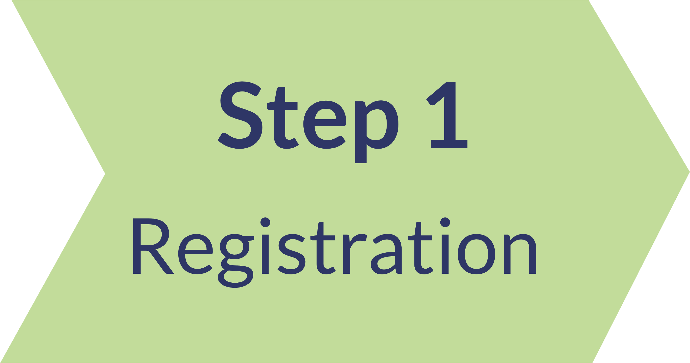 Step 1 - Registration
