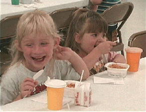 kids eating