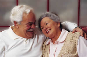 a picture of two senior adults