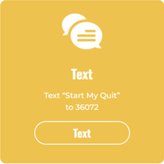 text start my quit to 36072