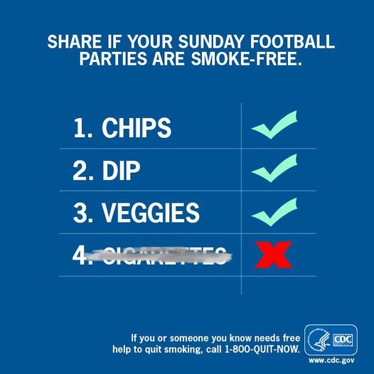 Football Season Facebook message