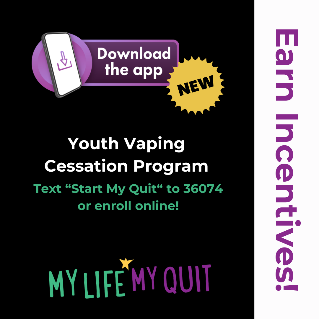 My Life My Quit Facebook message