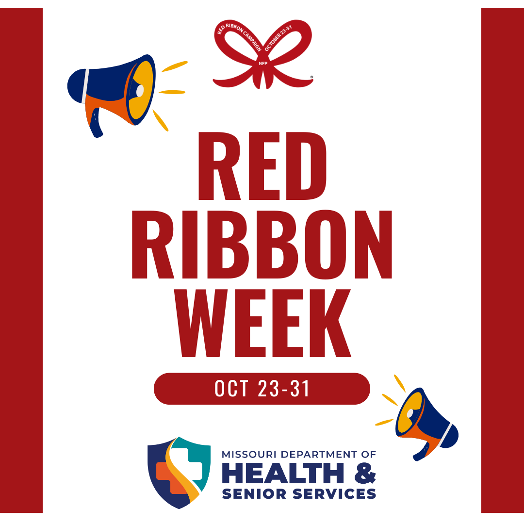 Red Ribbon Week Facebook message