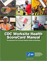 CDC Worksite health scorecard manual cover image