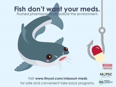 Fish don't want your meds