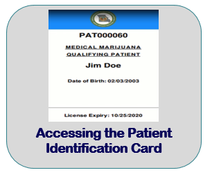 Accessing the Patient Identification Card
