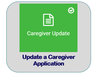 Update a Caregiver Application