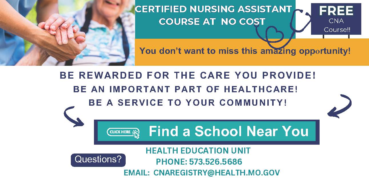 Become a CNA at No Cost