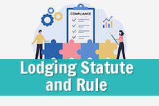 lodging statute and rule
