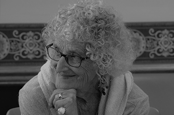Volunteer Ombudsman, Pat Yoder, during training.
