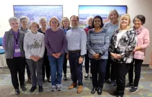 Pictured above is Scott Rowe and some of MARCs volunteers